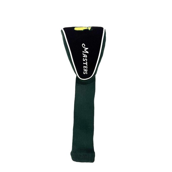 Rare August National ANGC Masters Golf Club Cover Green/Black Knit Base - Picture 1 of 3